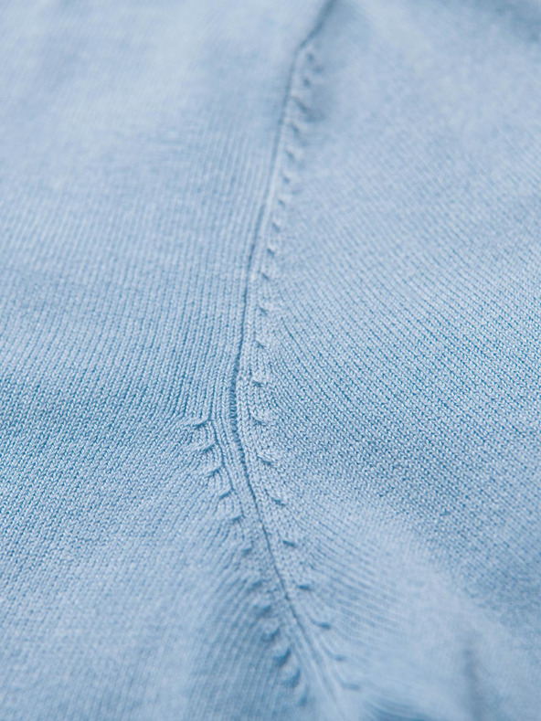 Ombre Clothing Светлосин мъжки пуловер с омбре облекло