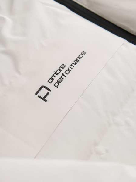 Ombre Clothing Кремаво мъжко ватирано зимно яке Ombre Clothing