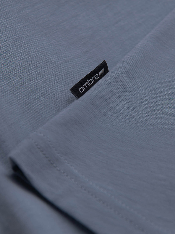 Ombre Clothing Синя мъжка основна риза Ombre Облекло