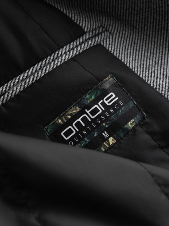 Ombre Clothing Мъжко едноредно палто Ombre Clothing