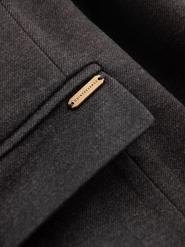 Ombre Clothing Мъжко яке в цвят тен със стояща яка Ombre Clothing