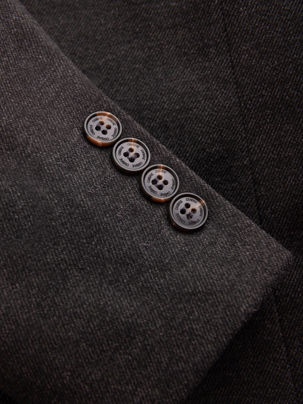 Ombre Clothing Мъжко яке в цвят тен със стояща яка Ombre Clothing