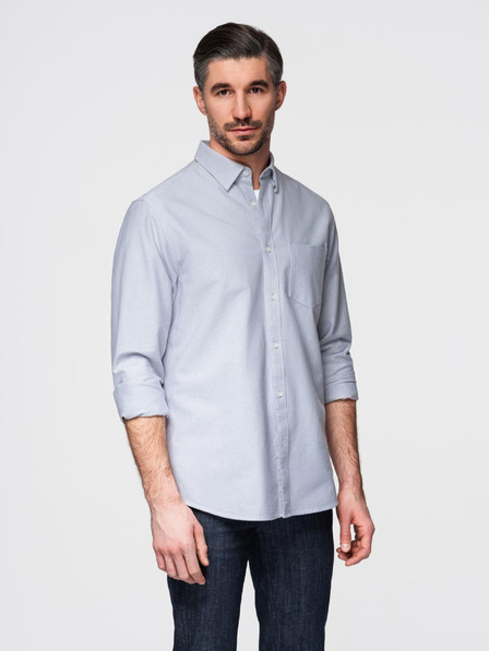 Ombre Clothing Мъжка оксфордска риза Ombre Clothing V1 OM-SHOS-0173