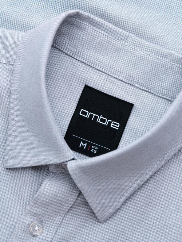 Ombre Clothing Мъжка оксфордска риза Ombre Clothing V1 OM-SHOS-0173