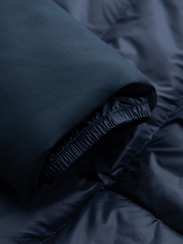 Ombre Clothing Мъжко ватирано дълго яке с големи джобове Ombre Clothing