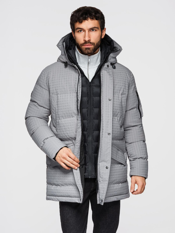 Ombre Clothing Мъжко дълго яке тип "парка" за открито Ombre Clothing