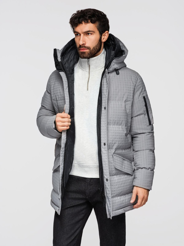 Ombre Clothing Мъжко дълго яке тип "парка" за открито Ombre Clothing