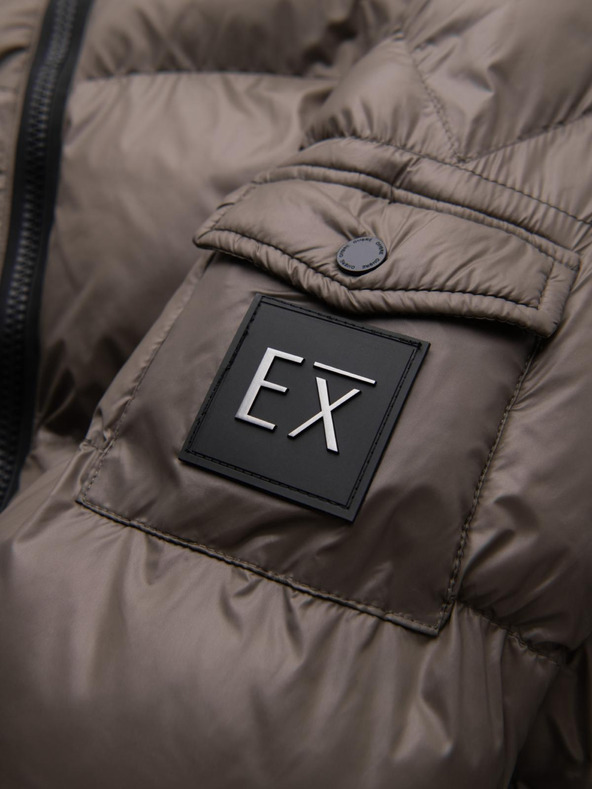 Ombre Clothing Мъжко топло яке с оребрени краища Ombre Clothing