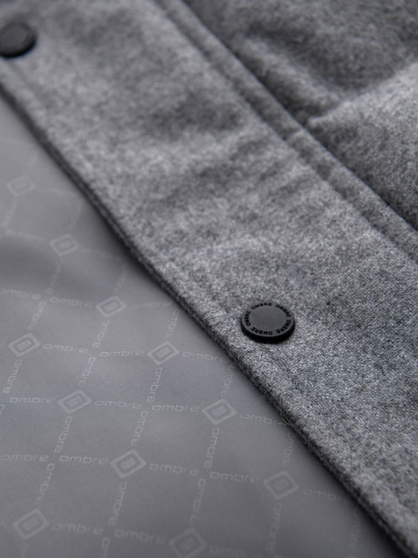 Ombre Clothing Мъжко яке с качулка Ombre Облекло