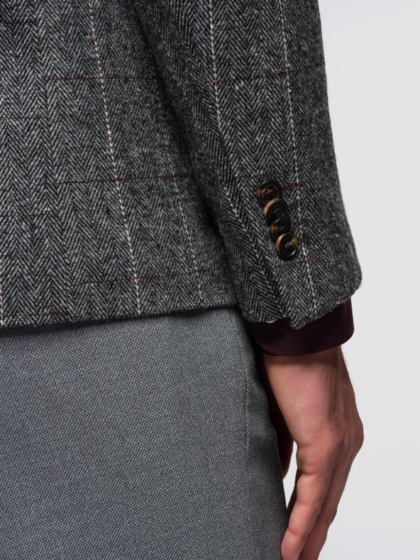 Ombre Clothing Елегантно мъжко структурирано плетено яке Ombre Clothing