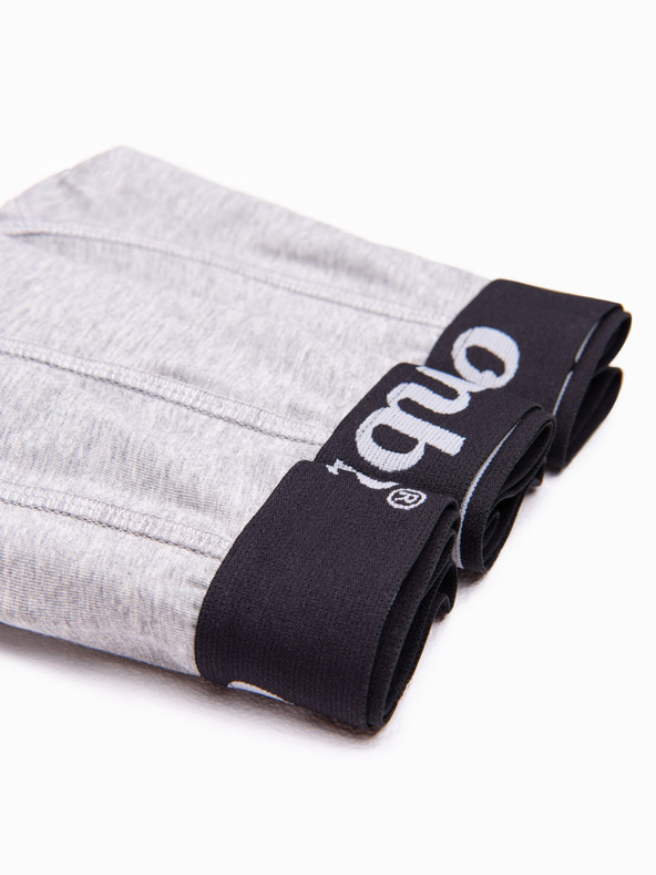 Ombre Clothing Сиви мъжки боксерки - 3 пакета Ombre Clothing U159