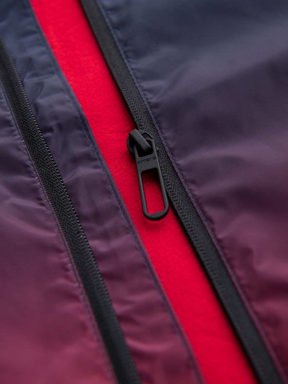 Ombre Clothing Червено-синьо мъжко спортно яке от Ombre Clothing