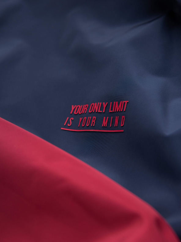 Ombre Clothing Червено-синьо мъжко спортно яке от Ombre Clothing