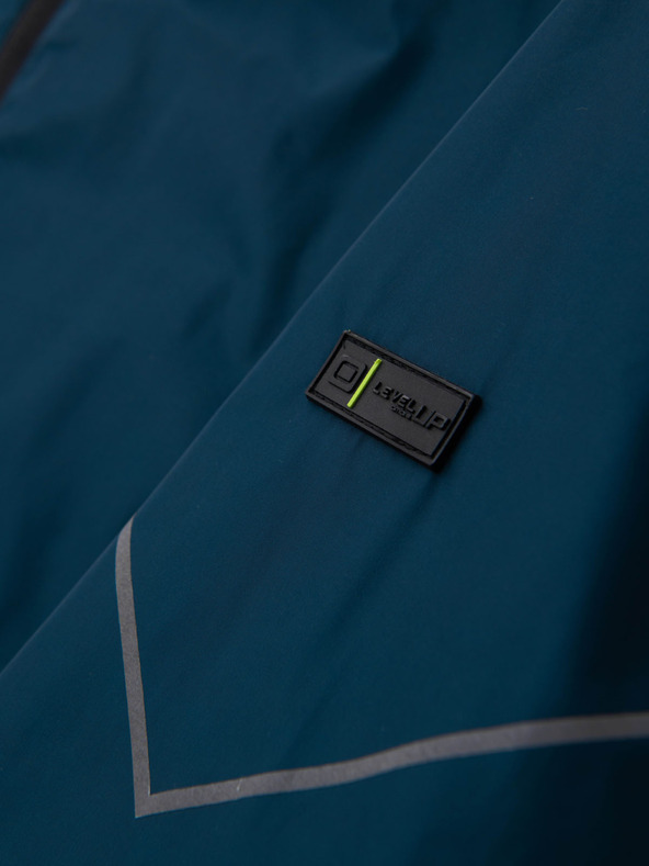 Ombre Clothing Мъжко спортно яке в зелено и бензин Ombre Clothing