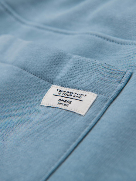 Ombre Clothing Синьо мъжко долнище  jogger Ombre Clothing