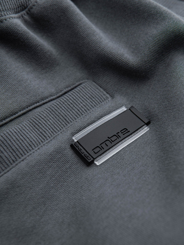 Ombre Clothing Сиви мъжки спортни панталони Ombre Clothing