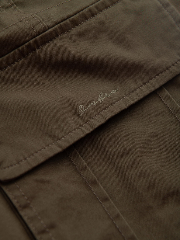 Ombre Clothing |Зелени мъжки къси панталони Ombre Clothing