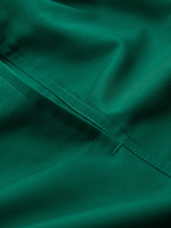 Ombre Clothing Зелен мъжки бански костюм с ребра Ombre Clothing