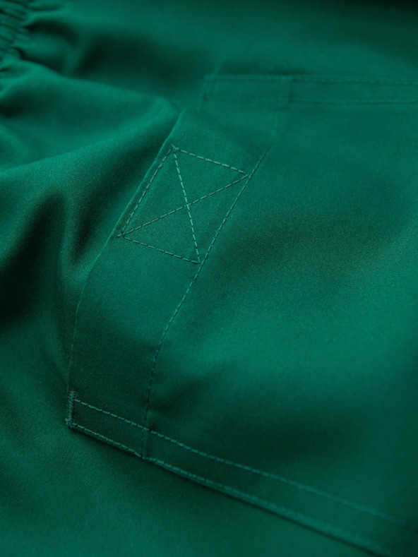 Ombre Clothing Зелен мъжки бански костюм с ребра Ombre Clothing