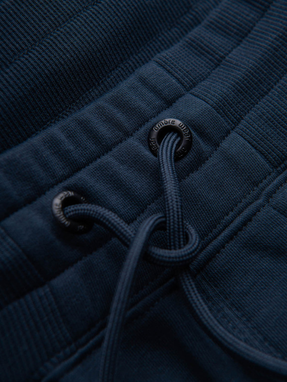 Ombre Clothing Тъмносини мъжки основни спортни шорти Ombre Clothing