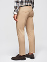 Ombre Clothing Бежов мъжки панталон чино с декоративен колан Ombre Clothing