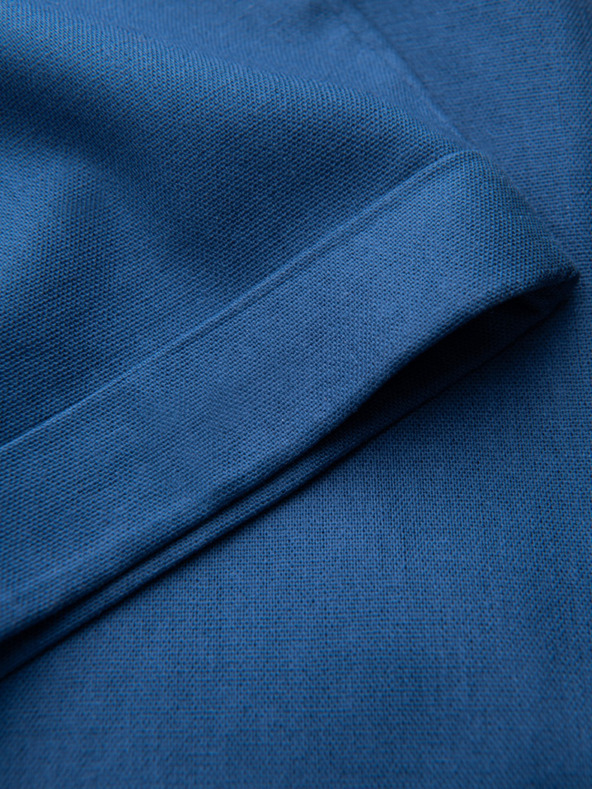 Ombre Clothing Сини мъжки панталони чино с плат Ombre Clothing