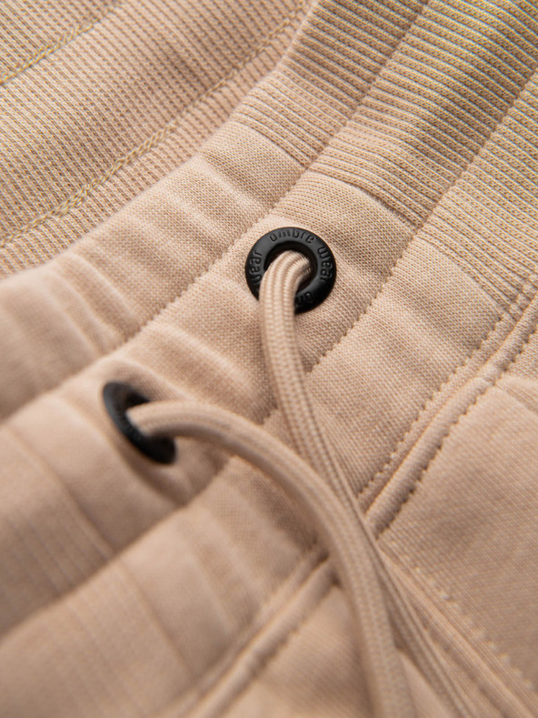 Ombre Clothing Бежови мъжки спортни основни шорти Ombre Clothing