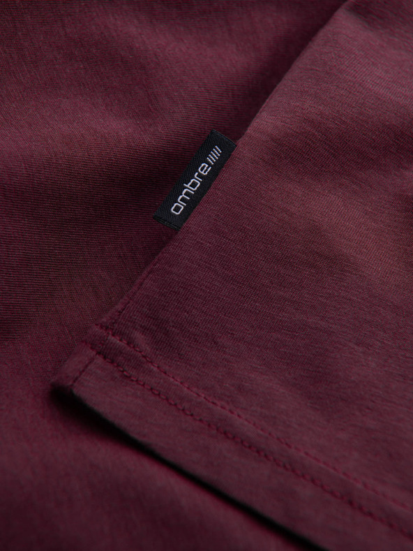 Ombre Clothing Мъжка класическа памучна тениска BASIC Ombre Clothing