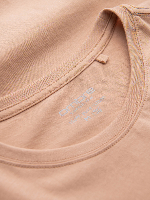 Ombre Clothing Мъжка класическа памучна тениска BASIC Ombre Clothing