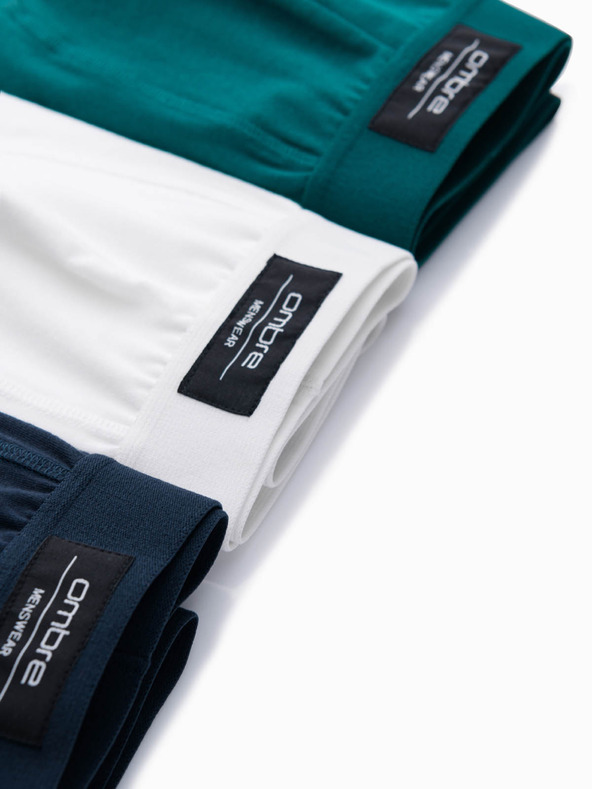 Ombre Clothing Мъжки едноцветни боксерки BASIC с еластан Ombre Clothing