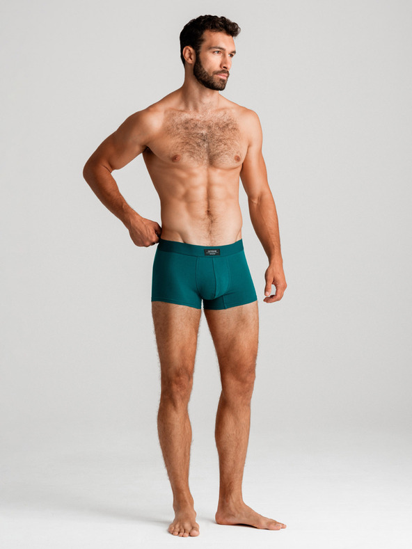 Ombre Clothing Мъжки едноцветни боксерки BASIC с еластан Ombre Clothing