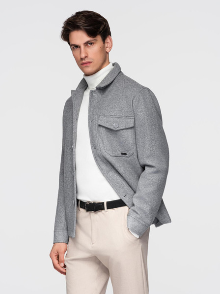 Ombre Clothing Мъжко леко яке от полар Ombre Clothing V2 OM-JANP-0199