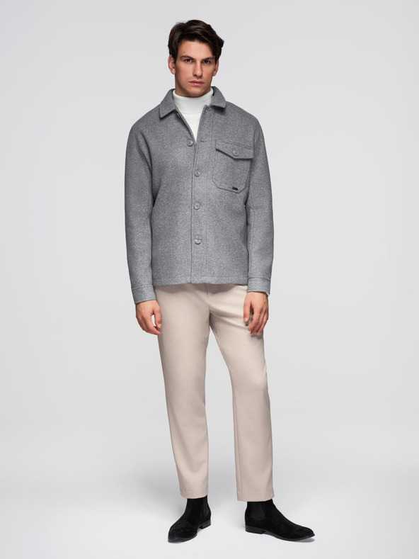 Ombre Clothing Мъжко леко яке от полар Ombre Clothing V2 OM-JANP-0199