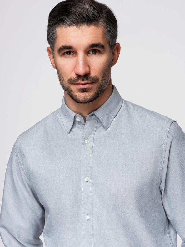 Ombre Clothing Мъжка оксфордска риза Ombre Clothing V2 OM-SHOS-0172