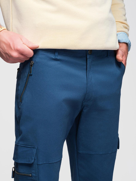 Ombre Clothing Мъжки дрехи Ombre STRAIGHT LEG CARGO V1 OM-PACG-0204