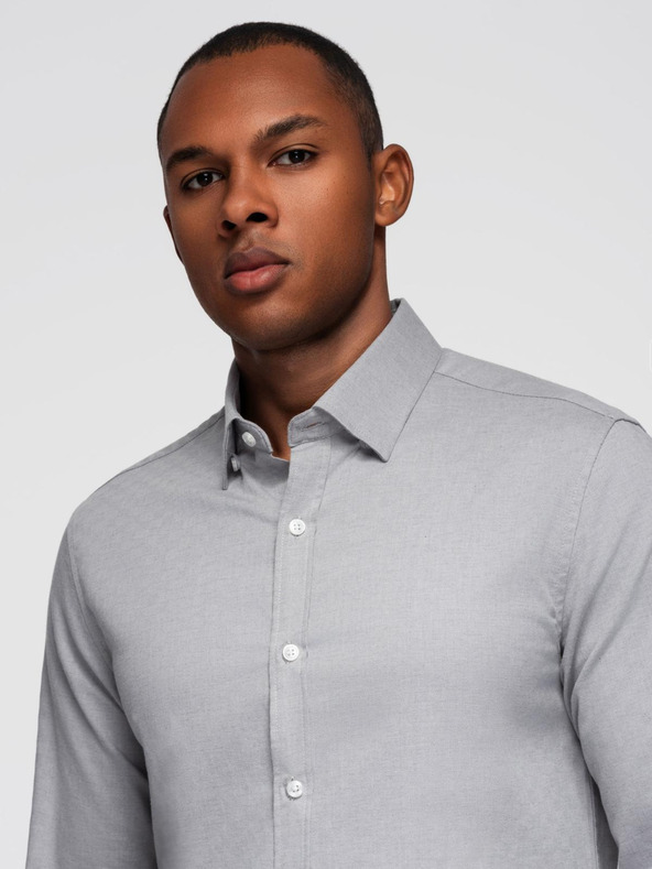 Ombre Clothing Мъжка риза Ombre Clothing SLIM FIT V2 OM-SHCS-0175