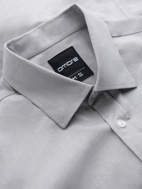 Ombre Clothing Мъжка риза Ombre Clothing SLIM FIT V2 OM-SHCS-0175