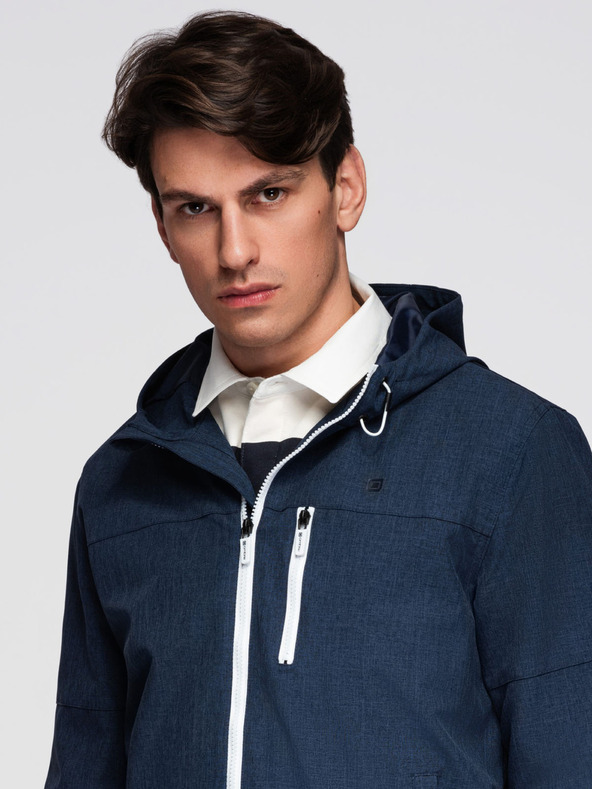 Ombre Clothing Мъжко леко спортно яке с подплата от полар Ombre Clothing