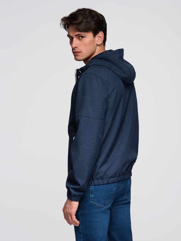 Ombre Clothing Мъжко леко спортно яке с подплата от полар Ombre Clothing