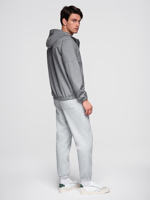 Ombre Clothing Мъжко леко спортно яке с подплата от полар Ombre Clothing