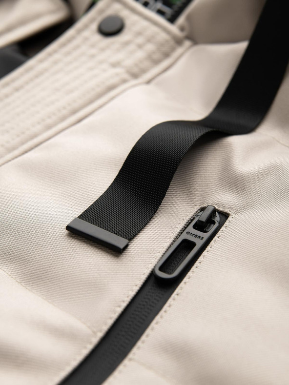 Ombre Clothing Мъжко дълго яке с качулка Ombre Clothing