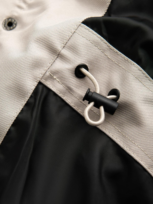 Ombre Clothing Мъжко дълго яке с качулка Ombre Clothing