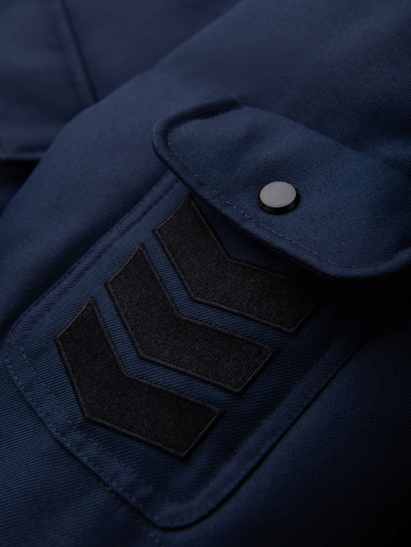 Ombre Clothing Мъжко дълго яке с качулка Ombre Clothing