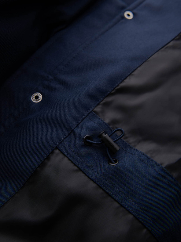 Ombre Clothing Мъжко дълго яке с качулка Ombre Clothing