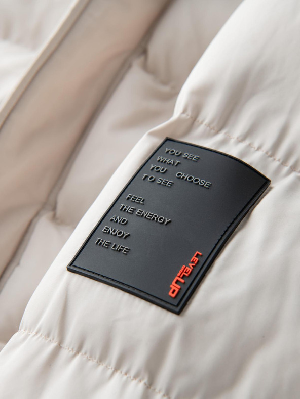 Ombre Clothing Мъжко спортно топло яке с двойна качулка Ombre Clothing