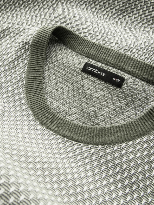 Ombre Clothing Мъжки плетен пуловер Омбре облекло