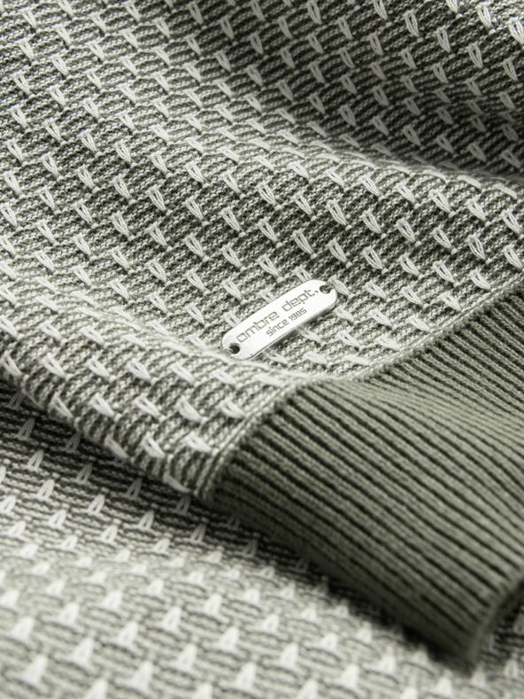 Ombre Clothing Мъжки плетен пуловер Омбре облекло