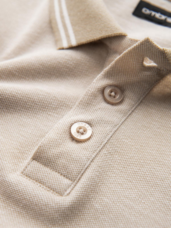 Ombre Clothing Мъжка поло риза с дълъг ръкав Ombre Clothing