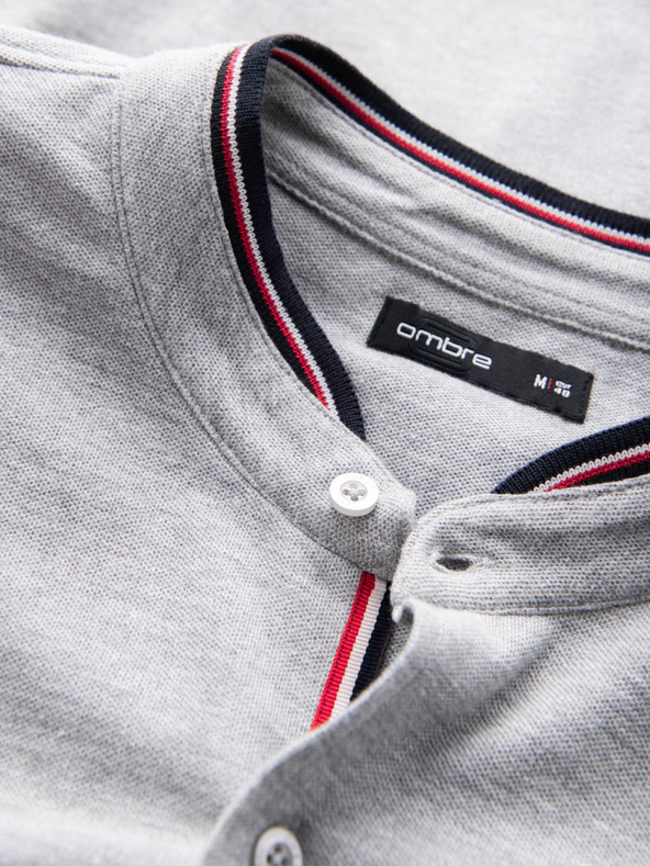 Ombre Clothing Мъжка тънка риза Ombre Облекло