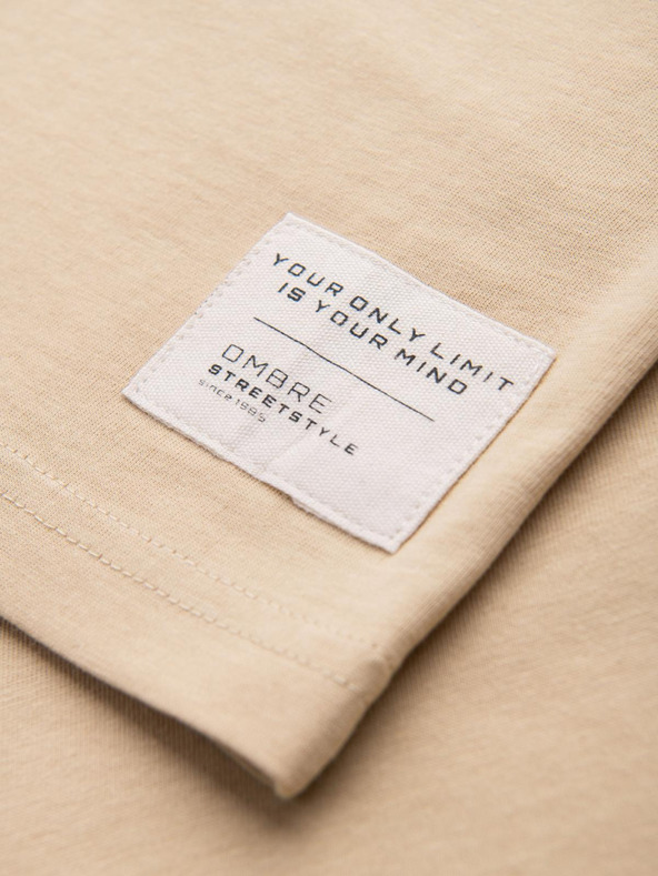 Ombre Clothing Мъжка памучна тениска Ombre Облекло